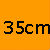 Pomaranczowy 35cm